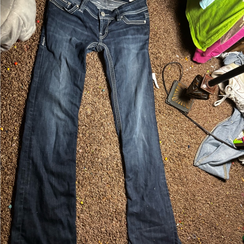 BKE Blue Boot Cut Jeans Classic Style